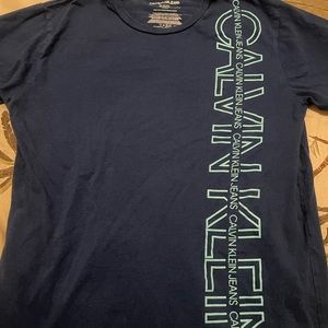 Calvin Klein Jeans T-Shirt, Dark Blue, Size M